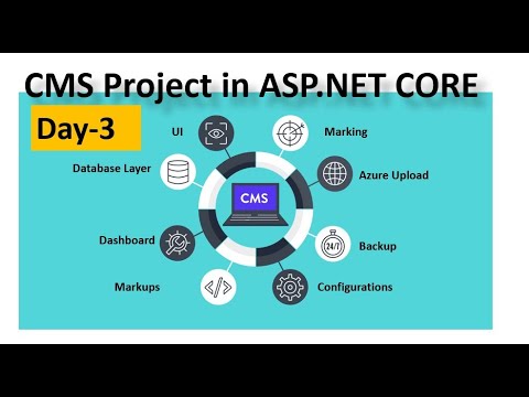 CMS Project in ASP.NET CORE | Create your own blog with scratch | Day-3