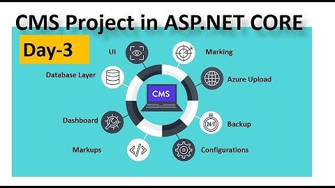 CMS Project in ASP.NET CORE | Create your own blog with scratch | Day-3