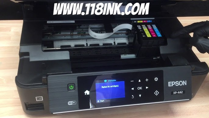 How do a check or test on Epson XP-442 printer -