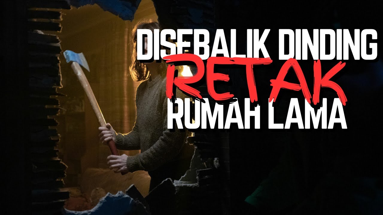 Dinding Retak di Rumah Lama #kupikupiseram