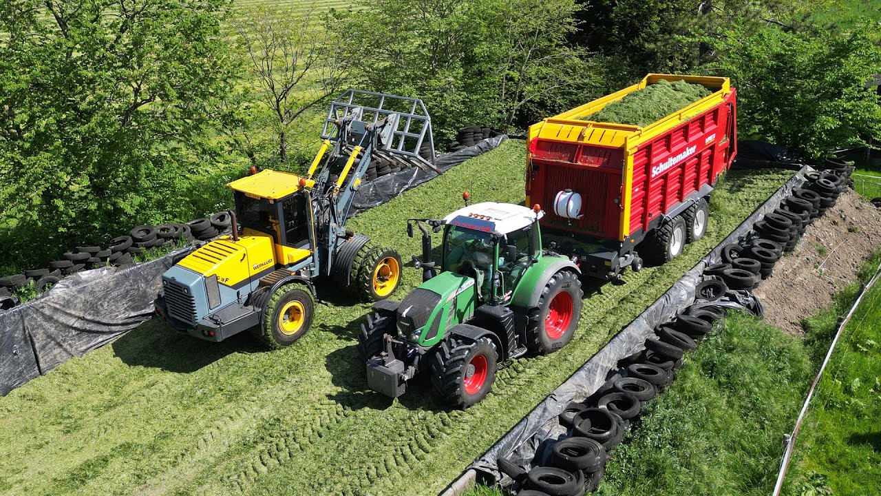 Grass Silage | New Holland FR500 + Fendt | Johan Frens | 2025