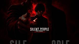 Silent People Are Dangerous 😳 | Psychology Facts #shorts