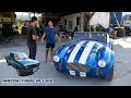 สุดจัด custom car ฝีมือคนไทยเปลี่ยน Mazda familia ให้กลายเป็น Ford AC Cobra คันงาม : รถซิ่งไทยแลนด์