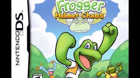 Opening to Frogger: Helmet Chaos 2005 DS Game