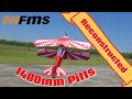 FMS 1400mm Pitts V2 disintegrated bird reconstructed