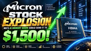 MICRON STOCK EXPLOSION: MU’S AI MEMORY BOOM COULD SEND IT TO $1,500! 🚀
