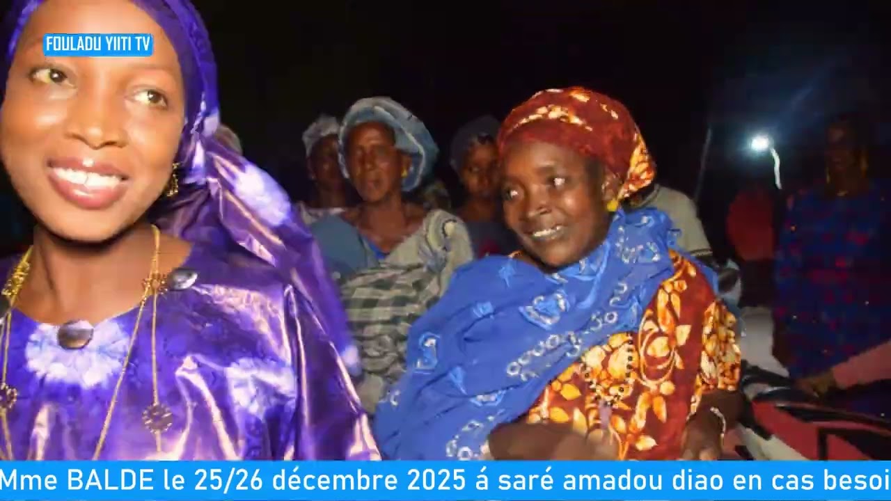 Mariage mr et madame balde à  SARÉ  AMADOU DIAO 