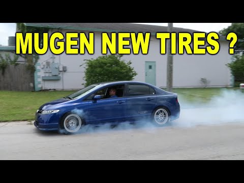 Mugen Civic Si gets wheels and Tires