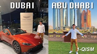 Tekinga Dubay va Abu Dhabida mehmon qilishdi | konferensiyaga sayohat!