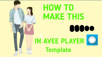 how to make bars template in avee player//download link 👇