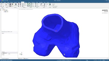 ANSYS Spaceclaim STL tools