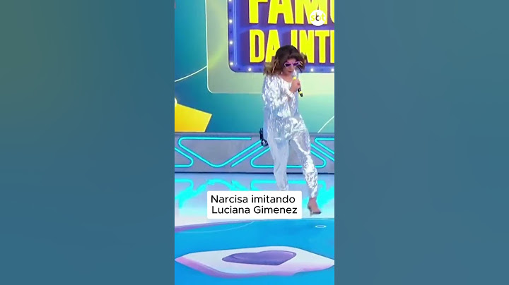 Narcisa imitando a Luciana Gimenez 😂❤ #SBT #MemoriaSBT