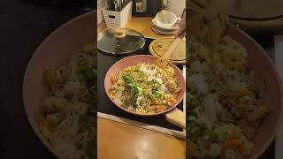 German, Chinese, Filipino Food Cuisine.. #baon ni Mister #fried rice with Shrimps