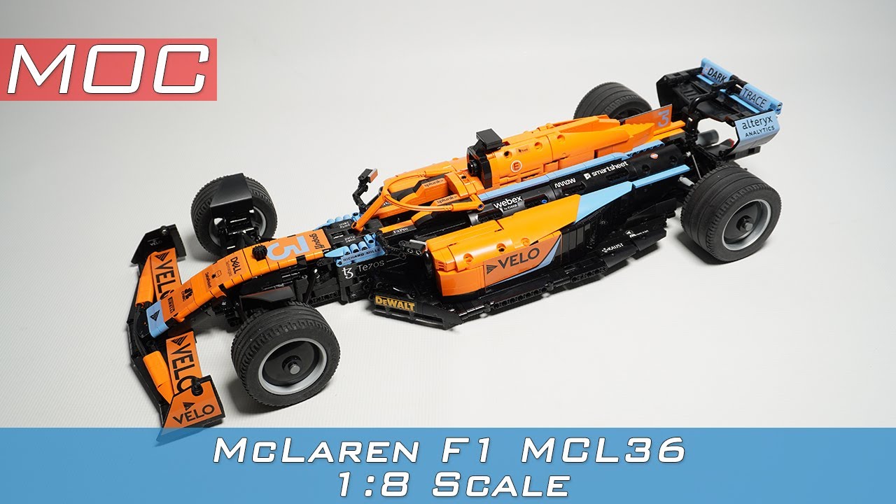 Ferrari F1 SF-23 1:8 Scale LEGO TECHNIC MOC 