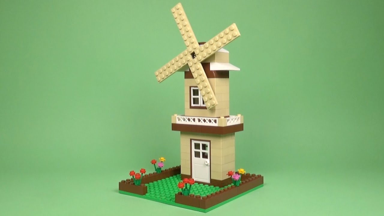 LEGO Windmill 001 Instructions - 530 "How To" - YouTube