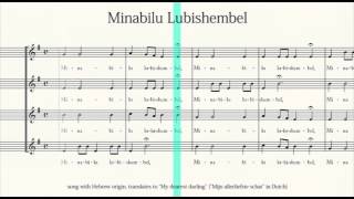 Video thumbnail of "Minabilu Lubishembel - karaoke version"