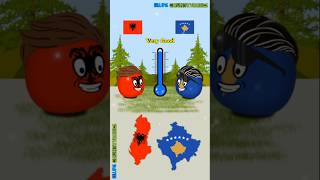 Albania vs the world 🇦🇱 #countryballs #shorts #albania