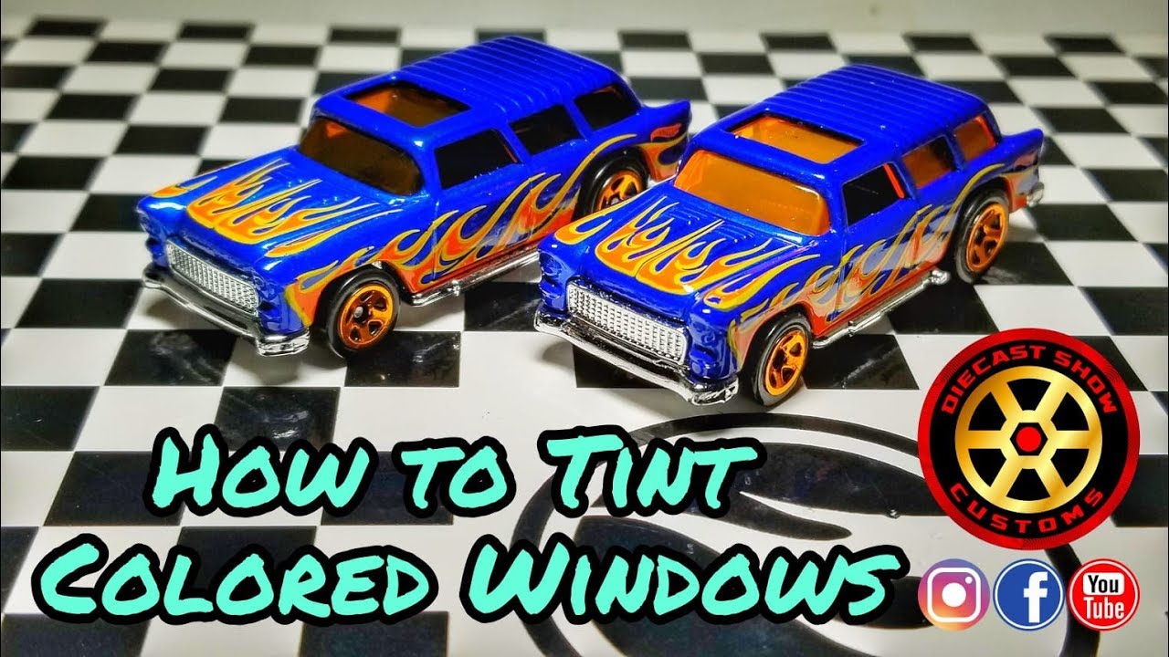 How to Tint Colored Windows - YouTube