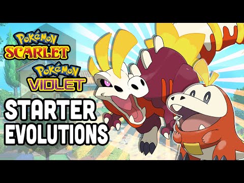 Designing STARTER EVOLUTIONS for Pokémon Scarlet and Violet