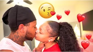 Overly Kissing My Crush Until She FOLDS😘 *WENT GOOD*