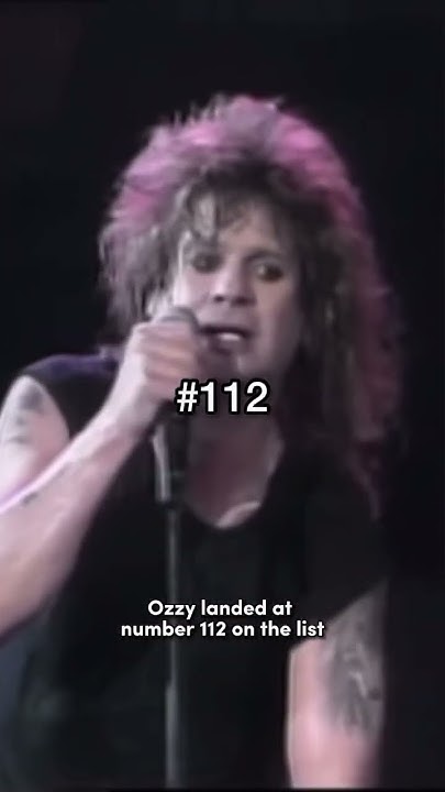 ozzy meets kurt cobain