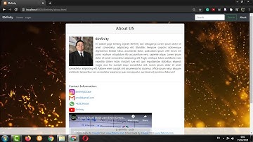 #3 Bikin Tampilan Web dengan HTML - Halaman About Us