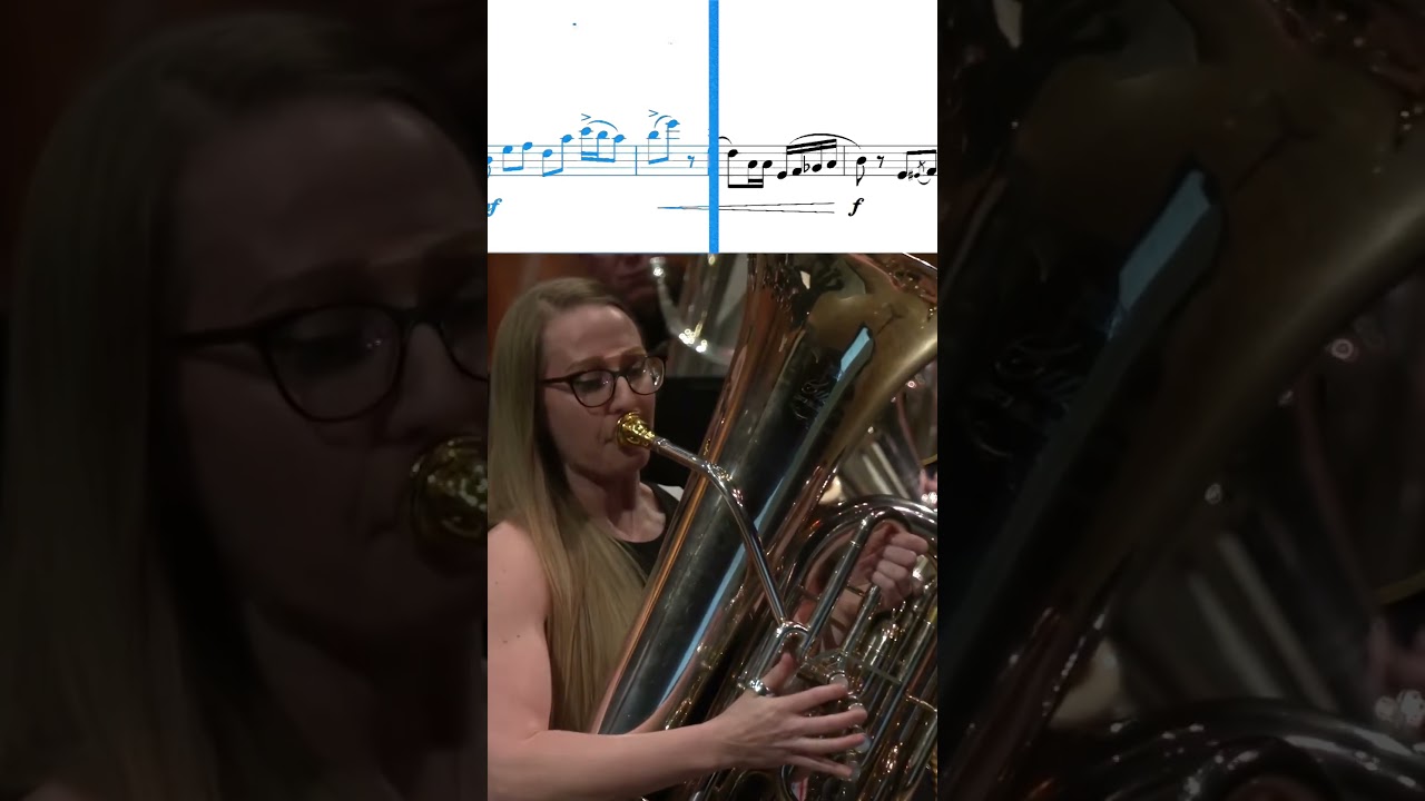 The Craziest Tuba Passage You’ll Ever Hear! | Carol Jantsch plays "Amaia" for tuba and windband