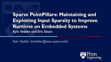 Sparse PointPillars -- IROS 2022 7 Minute Presentation