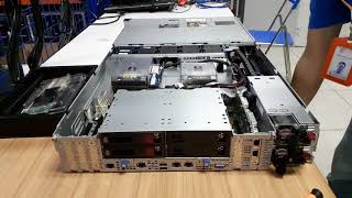 Tutorial insert card network SFP  into HP Apollo 4200