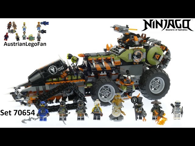 Opstå Ulempe deltager Lego Ninjago 70654 Dieselnaut - Lego Speed Build Review - YouTube