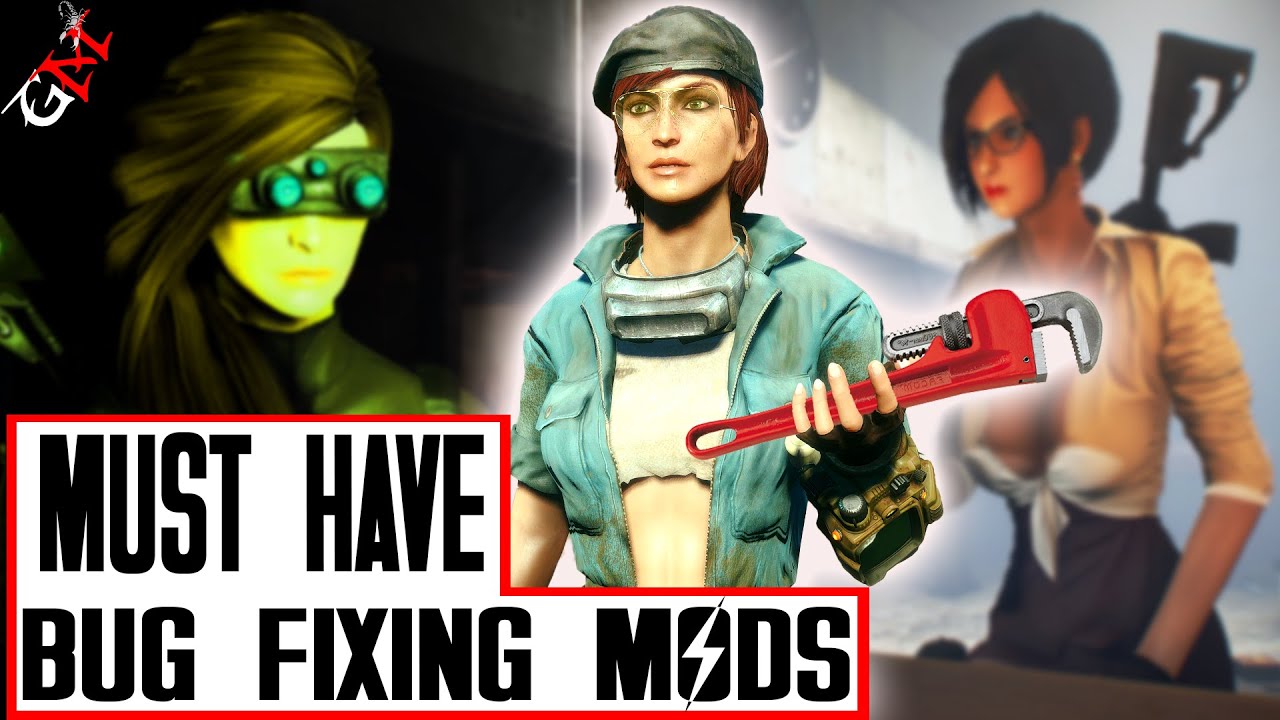 Fallout 4 - MUST HAVE Bug Fixing Mods - YouTube