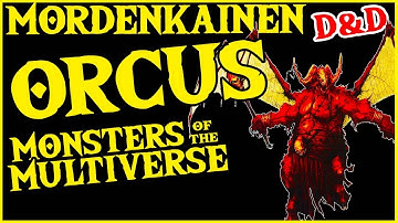 Orcus from Mordenkainen Presents Monsters of the Multiverse for Dungeons and Dragons
