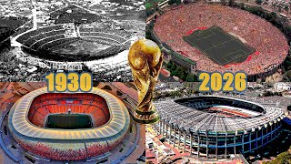All FIFA World Cup Stadiums (1930-2026)