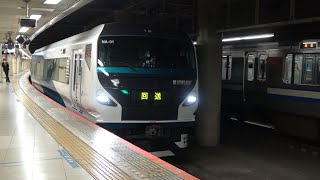 2021/03/24 【トップ編成連結】 E257系 NA-01+NC-31編成 東京駅 | JR East: E257 Series NA-01+NC-31 Set at Tokyo