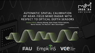 Automatic Spatial Calibration of Near-field MIMO Radar With Optical Depth Sensors (IROS 2024)