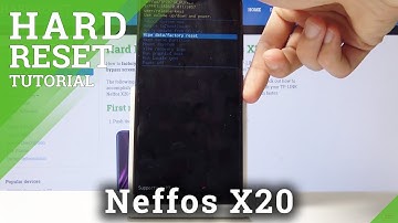 HARD RESET TP-LINK Neffos X20 - Bypass Screen Lock / Wipe Data