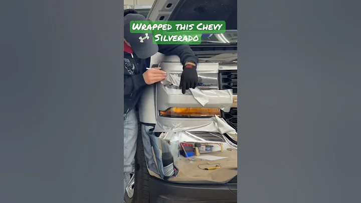 Chevy Silverado chrome delete #paintisdead #wrapped #wrapping #wrapshop #carsandcoffee #trucks