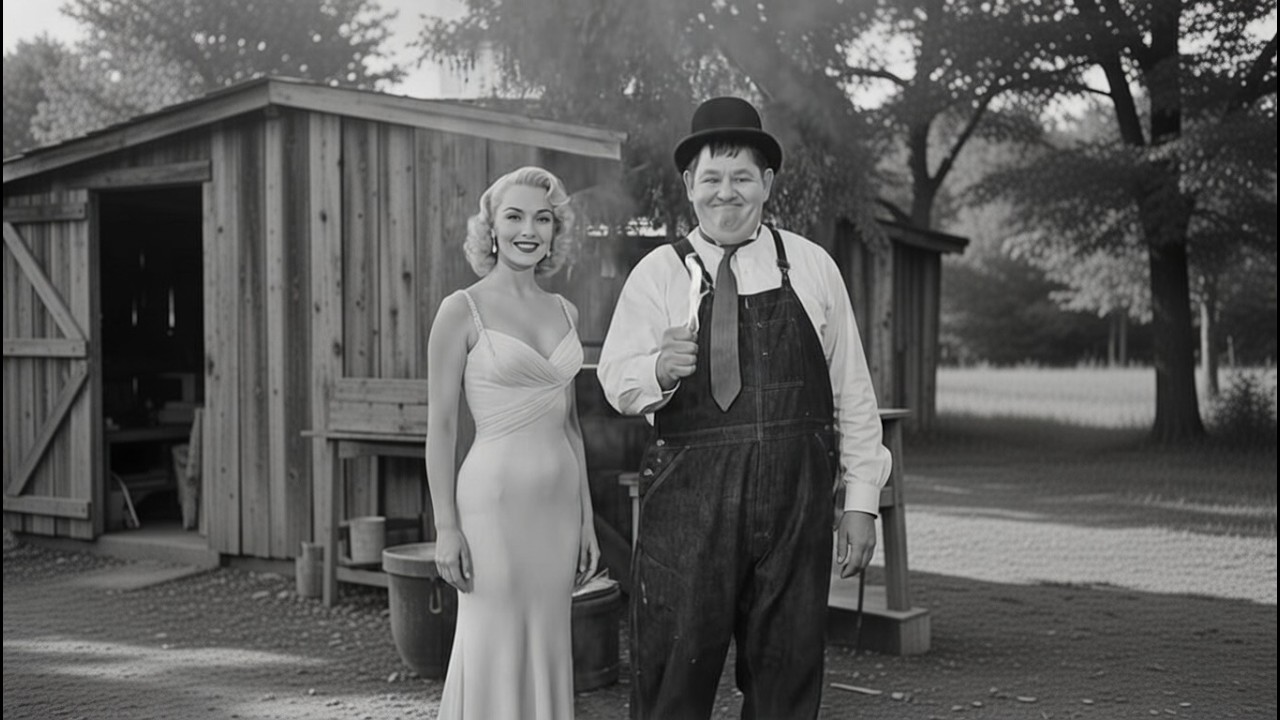 Laurel & Hardy - The Big Thumb Trick Fail ?