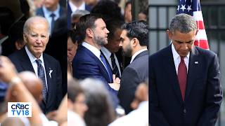 Former Presidents Obama, Biden, VP JD Vance, Mayor Mamdani Pay Tribute To 9/11 Victims | N18G