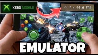 Finally New XBOX360 Emulator Official For Android Mobile Smooth Gameplay Review 🔥