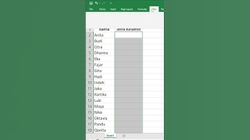 Cara Buat Dropdown list di excel dengan cepat #tipsexcel #belajarexcelgratis