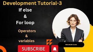 If else & For loop concept & Operators & Global&local variables in Salesforce development Tutorial-3