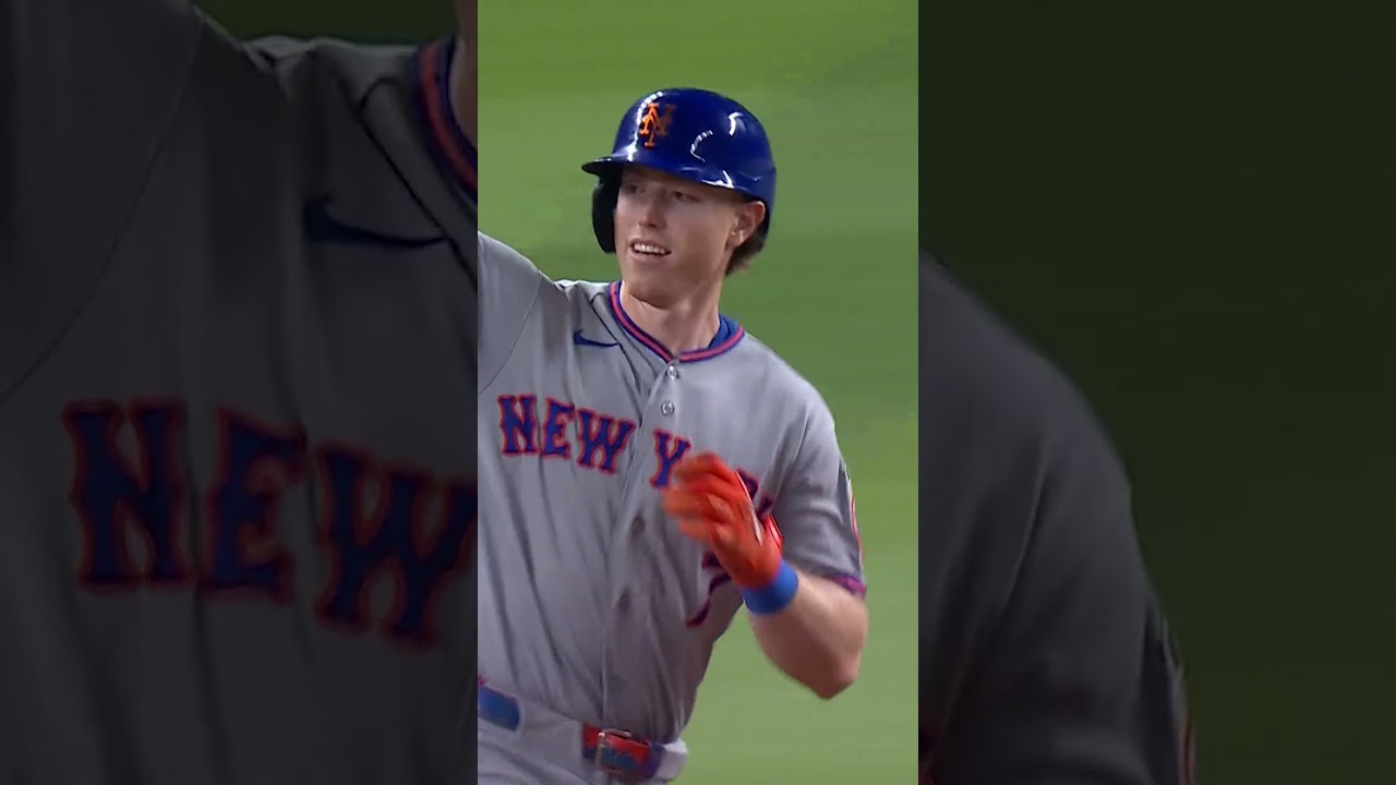Brett Baty puts one in the seats! 🚀 #mets #mlb #baseball #homerun #sports #highlights #shorts #miami