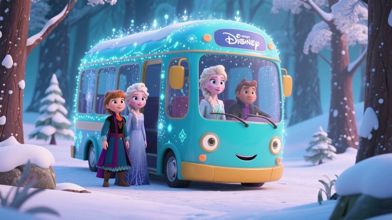 Эльза и волшебный лесной автобус 3 🍃✨ | Зачарованные детские песенки-приключения
