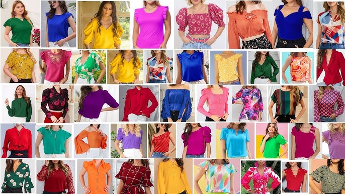 BLUSAS FEMININAS LINDAS ] 65 Blusas Femininas Maravilhosas para Ficar na  Moda