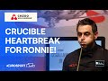 Seventime champion ronnie osullivan knocked out of world snooker championship   reaction