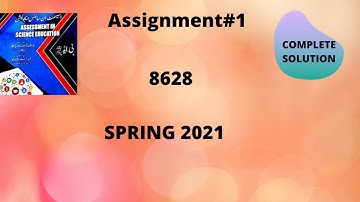 8628 spring2021 solved assignment#1