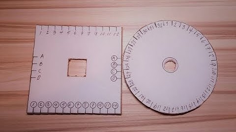 DIY How to make a Kumihimo Braid Disk