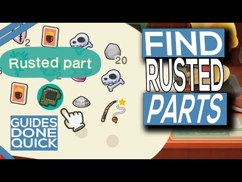 animal crossing rusted part farm