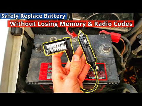How To Change Car Battery Without Losing Memory Settings